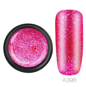 Hybrid Varnishes Gel Nail Polish Set Glitter Rieworkes