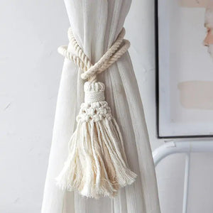 Macrame Room Decoration Curtain Tieback Rope Rieworkes