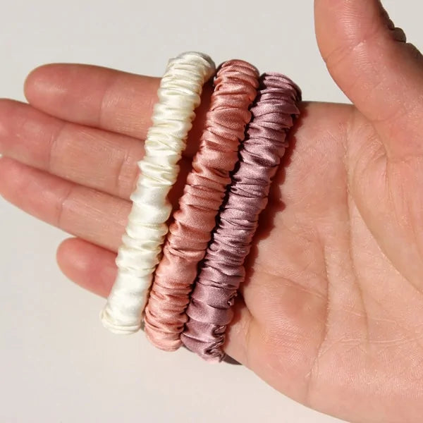 Silk Skinnies Scrunchie Set Rieworkes