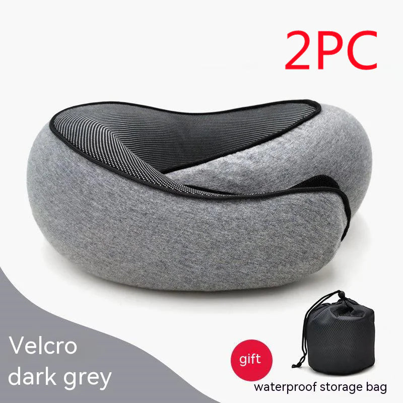 Memory Foam Travel Neck Pillow Rieworkes