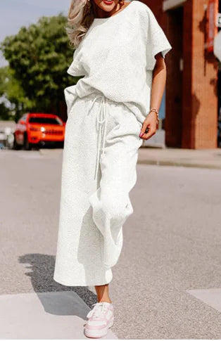 Women's Fashion 2-Piece Casual Set (One Set) Mimarta