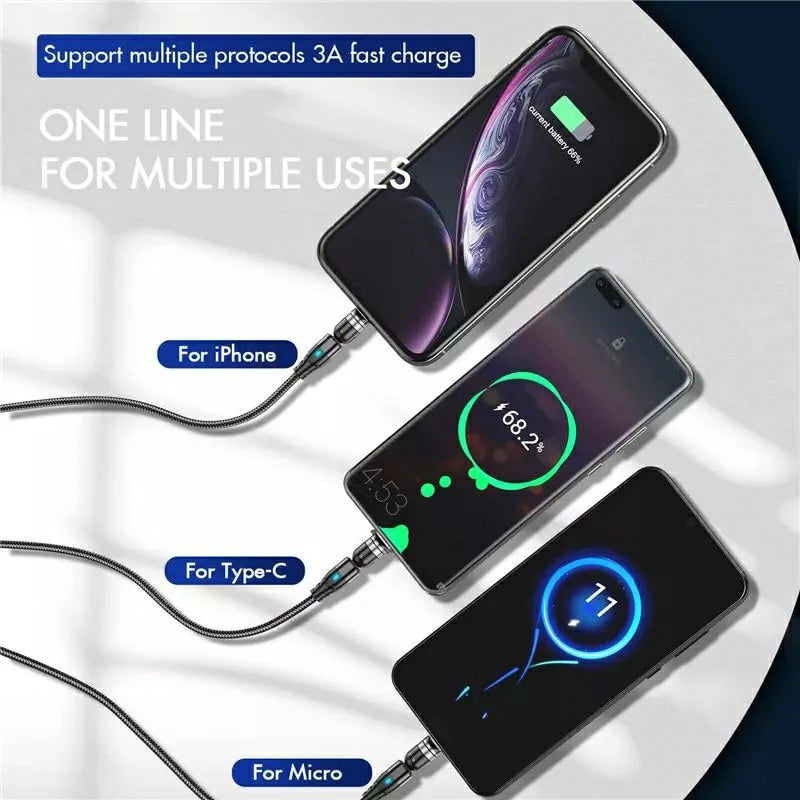 Magnetic USB Type C Micro Cable Phone Charger Rieworkes