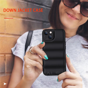 Luxury Down Jacket Phone Case Rieworkes