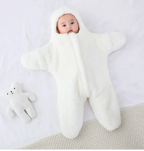 Home Fashion Simple Pentagram Shape Baby Cuddling Quilt Rieworkes