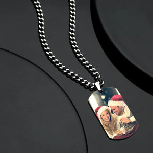 Personalized Photo Necklace Mimarta