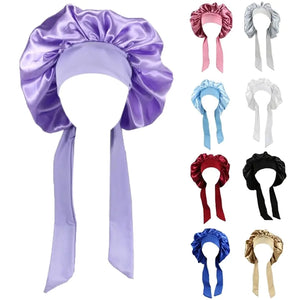 Women Satin Sleeping/Shower Cap Rieworkes