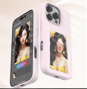Customizable E INK iPhone Case Rieworkes
