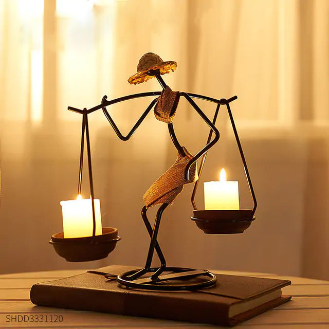 Lantern Shape Candlestick Rieworkes