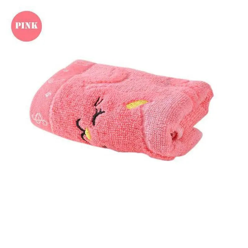Bamboo Fiber Kitten Hand Towels Rieworkes