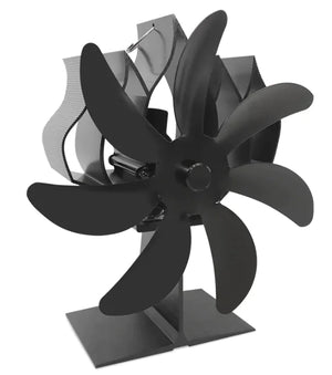 Ice Fishing Fire Protection Fireplace Fan – Efficient Heat Distribution Fan Mimarta