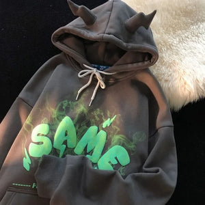 Woman Angel Ears Hoodie Rieworkes
