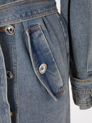 Denim Trench Coat Rieworkes