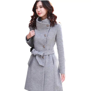 Winter Cashmere Long Women's Coat Rieworkes