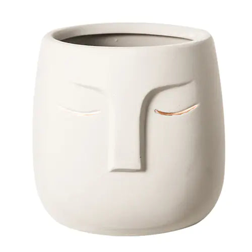 Ceramic Face Living Room Vase Rieworkes