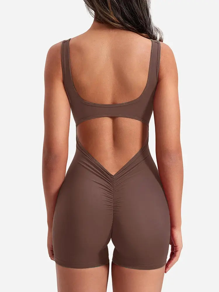 Women's Slim Hip-Lifting Yoga Jumpsuit Rieworkes
