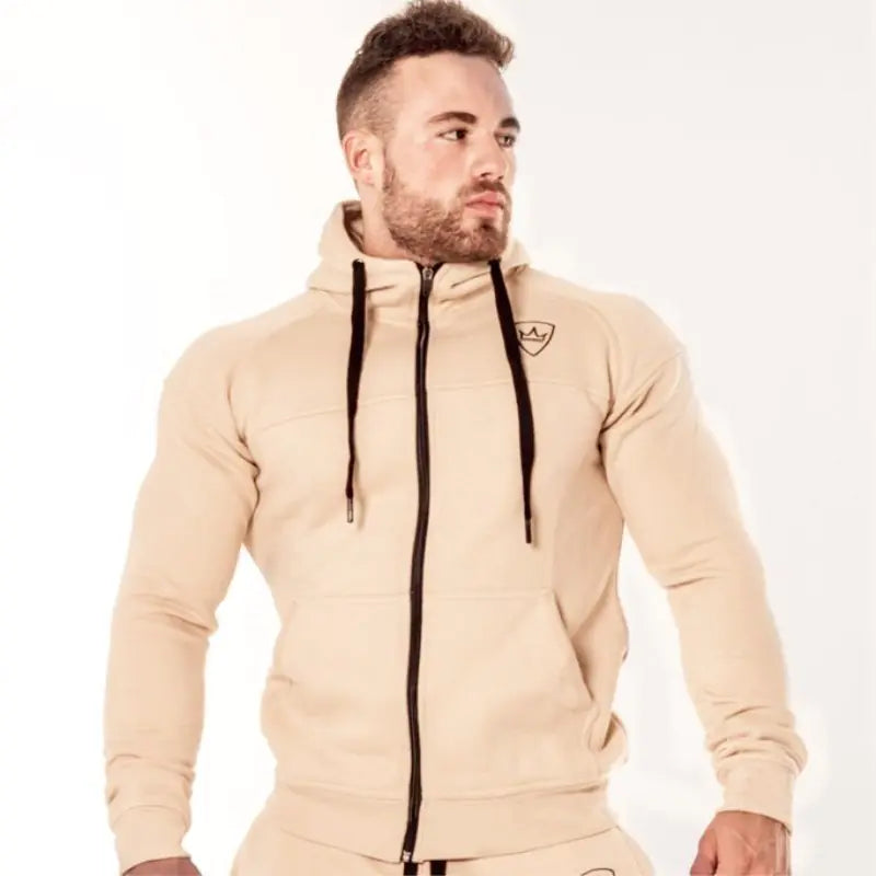 Winter Muscle Brothers Sports Hoodie Set Mimarta