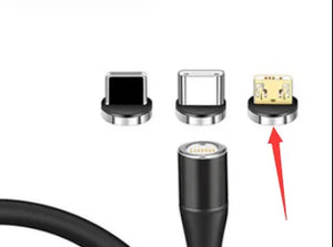Magnetic Self Winding Cable For Samsung Huawei Rieworkes