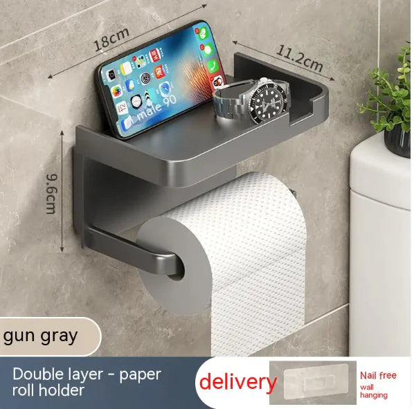 Toilet Tissue Box Wall-mounted Shelves Rieworkes