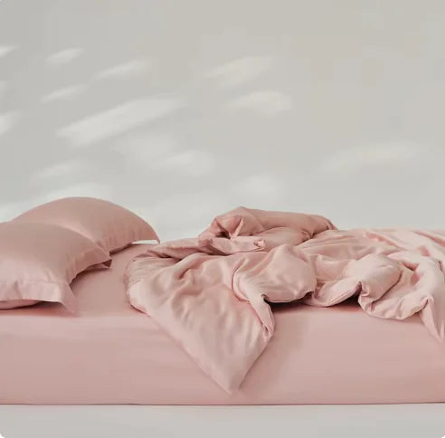 Organic Bamboo Summer Bedding Set Bed Sheet Rieworkes