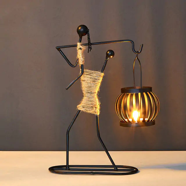Lantern Shape Candlestick Rieworkes