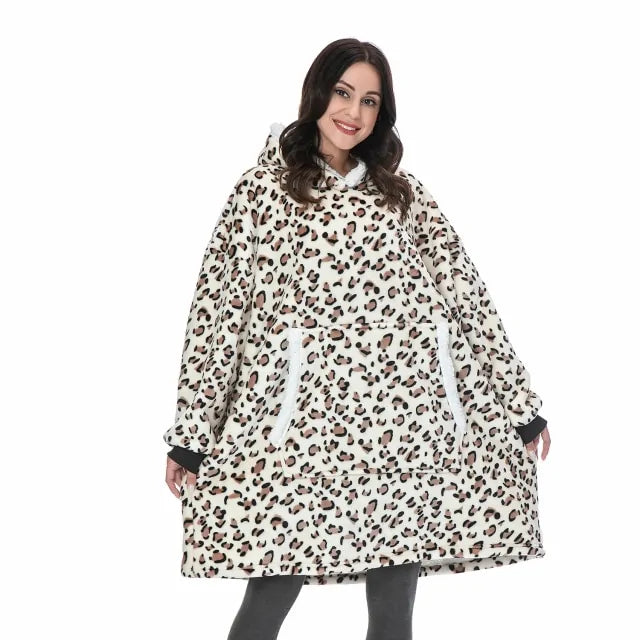 Winter Oversized Hoodies Women Rieworkes