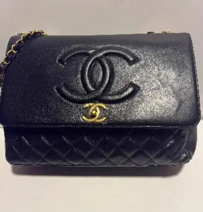 Flap with Top Black Lux Bag Mimarta