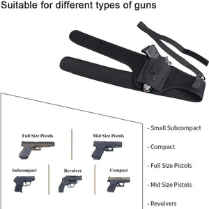 Tactical Concealed Carry Shoulder Waist Pistol Hand Gun Holder Holster Pouch US Mimarta