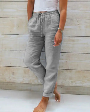 Linen Pants For Woman Rieworkes