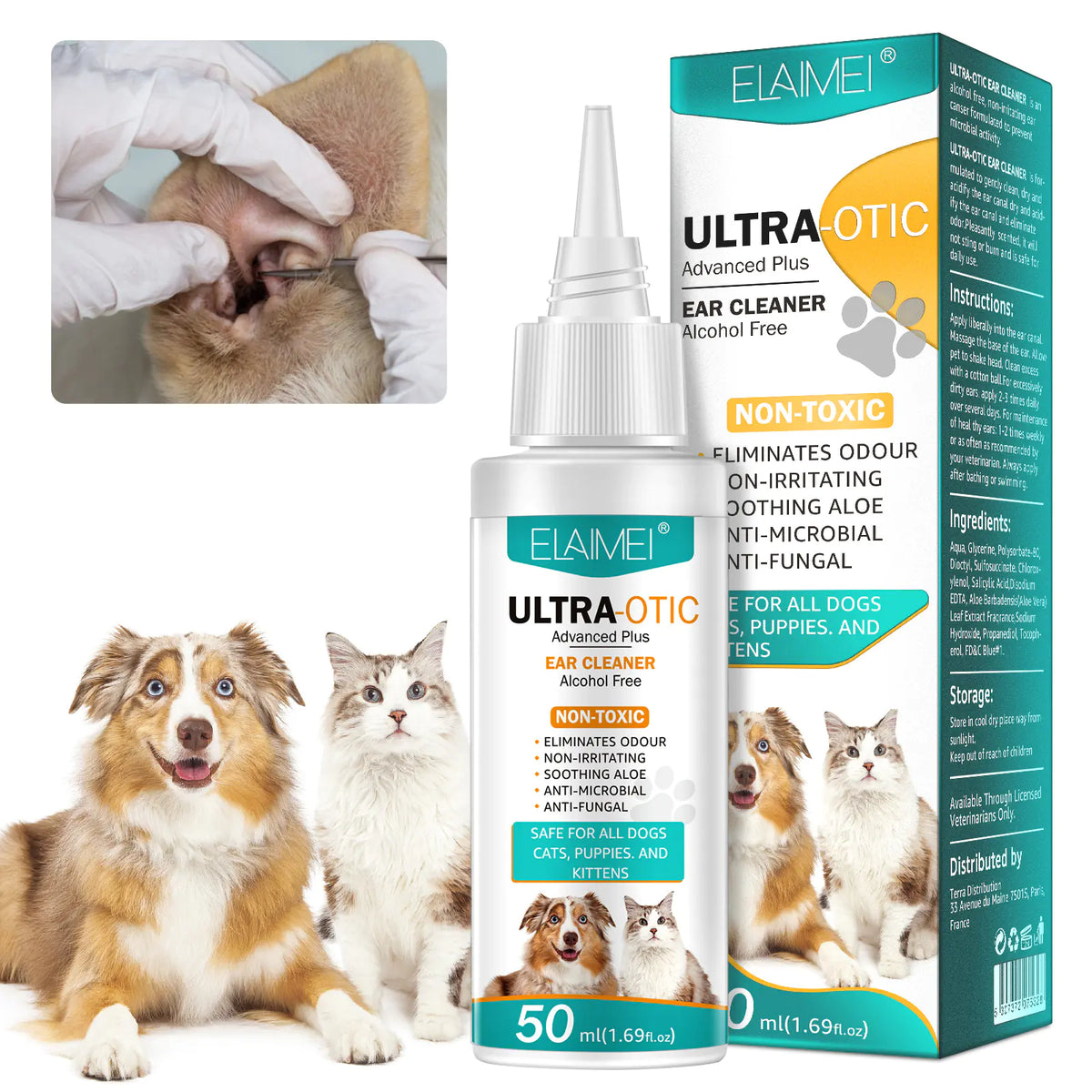 Pet Ear Cleaner 50ml Mimarta