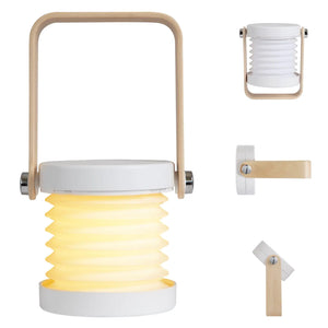 Camping Light Lantern Light Night Light Telescopic Led Table Lamp Folding Usb Light 3d Creative Product Portable Light Mimarta