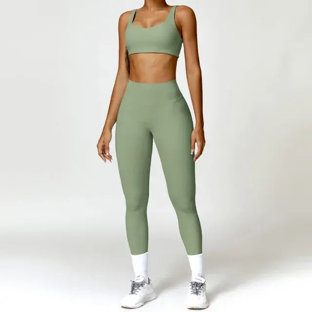 2 Pieces Women's Yoga Tracksuit Rieworkes