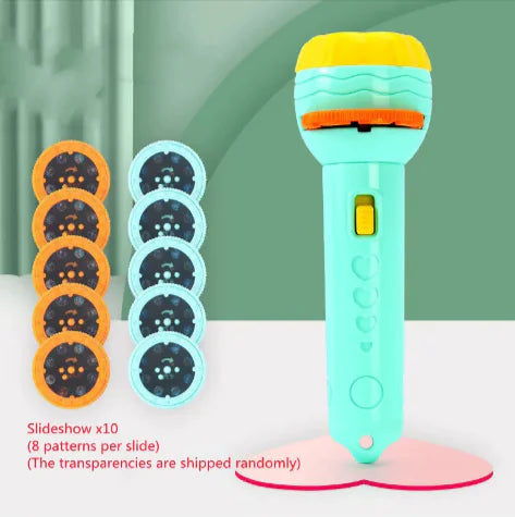 Cartoon Flashlight Projector – 80 Patterns Rieworkes