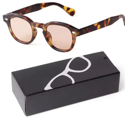 Gradient Small Round Sunglasses for Women Men Rieworkes