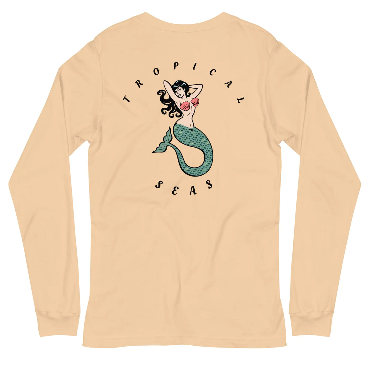 Tropical Mermaid Long Sleeve Shirt Rieworkes