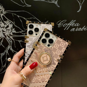 Luxury Flower Glitter Diamond Phone Case For iPhone Rieworkes