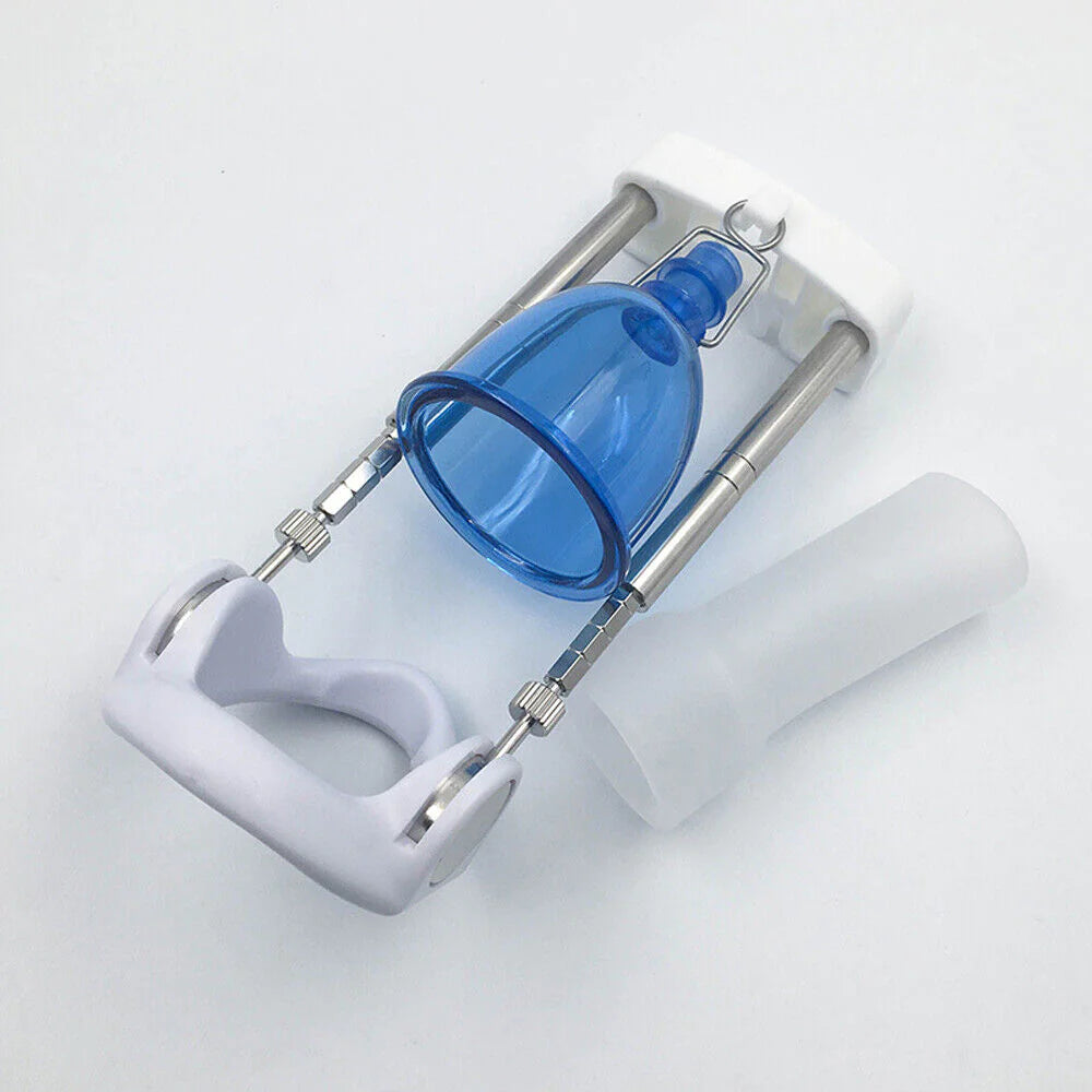 Super Penis Enlargement Extender Vacuum Stretcher Pump Hanger Bigger Enhancement Rieworkes