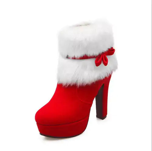 Boots Christmas High Heels Rieworkes