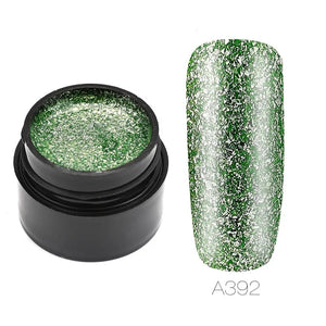 Hybrid Varnishes Gel Nail Polish Set Glitter Rieworkes