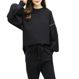 Women's Sporty Two-Piece Set with Hoodie and Joggers Mimarta