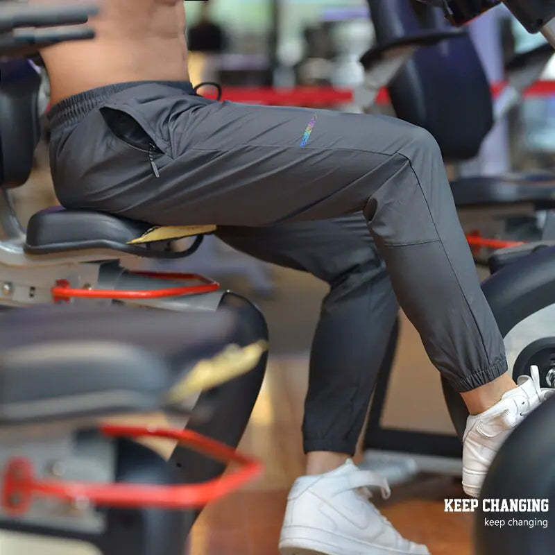 Men’s Running Pants Gym Body Building Rieworkes