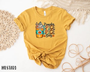 Pumpkin Spice Baby, Thanksgiving Shirt Rieworkes