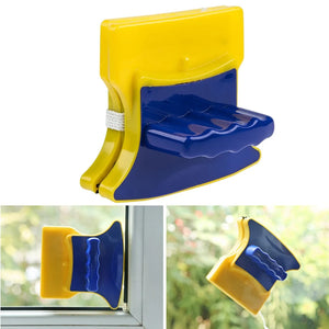 Magnetic Window Cleaner Glass Brush Tool Double Side Glass Wiper Rieworkes
