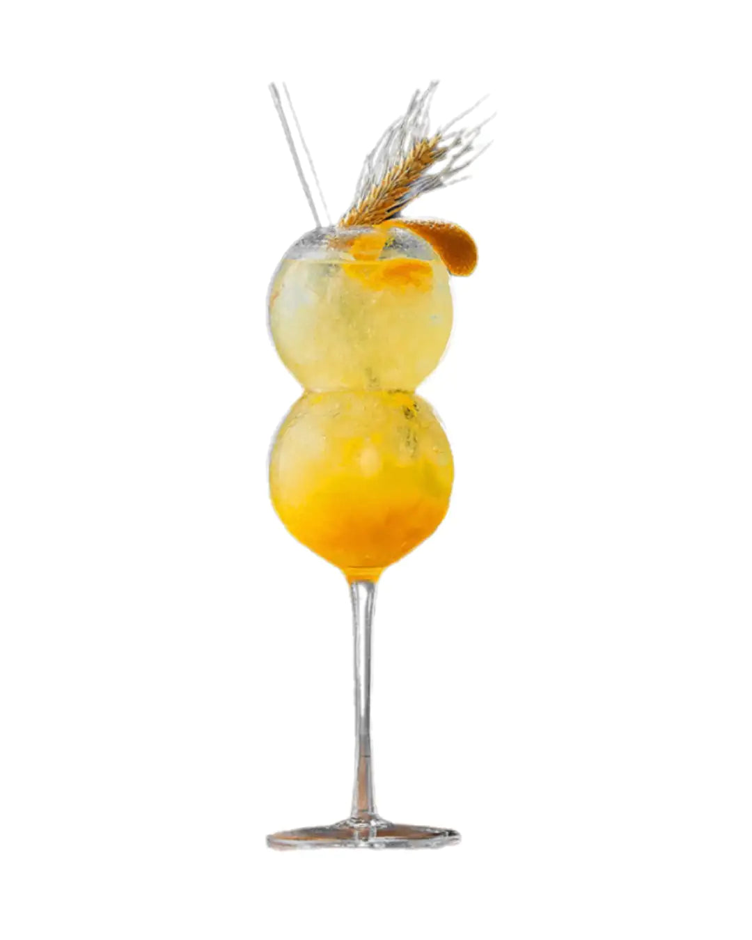 Double Bubble Cocktail Glass Rieworkes