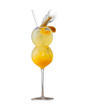 Double Bubble Cocktail Glass Rieworkes