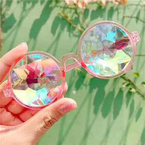 Round Kaleidoscope Glasses Rieworkes