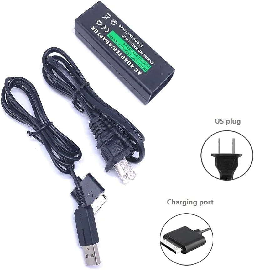 Wall Home Travel AC Charger Adapter For Sony PlayStation Portable PSP Go Rieworkes