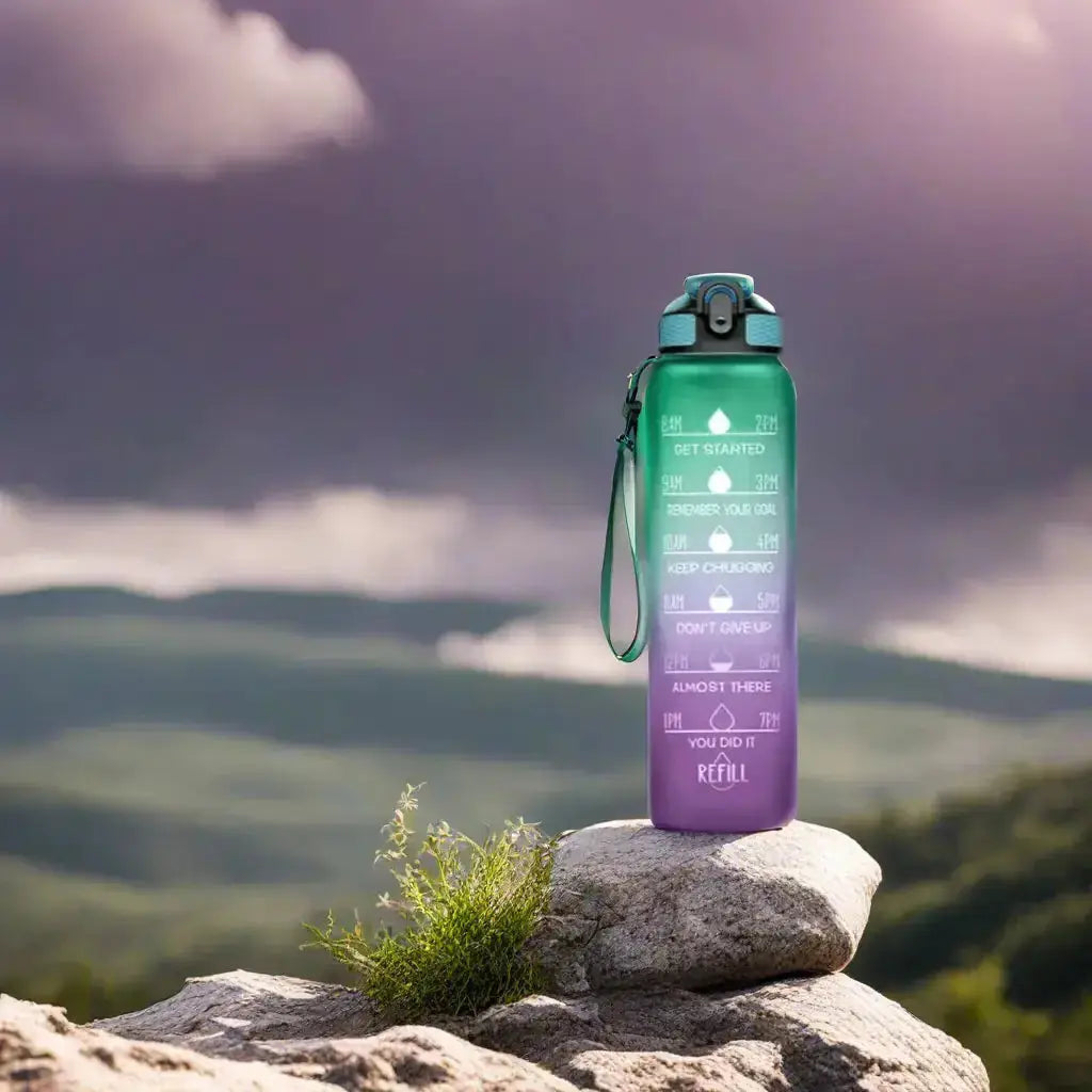 Motivational Water Bottle Rieworkes