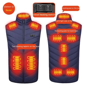 Self-heating Smart USB Electric Vest Rieworkes
