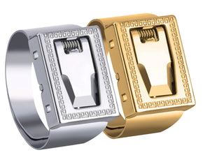 Self-Defense Ring with Integrated Blade Design Mimarta