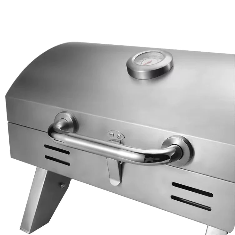 Stainless Steel Gas BBQ Grill Rieworkes